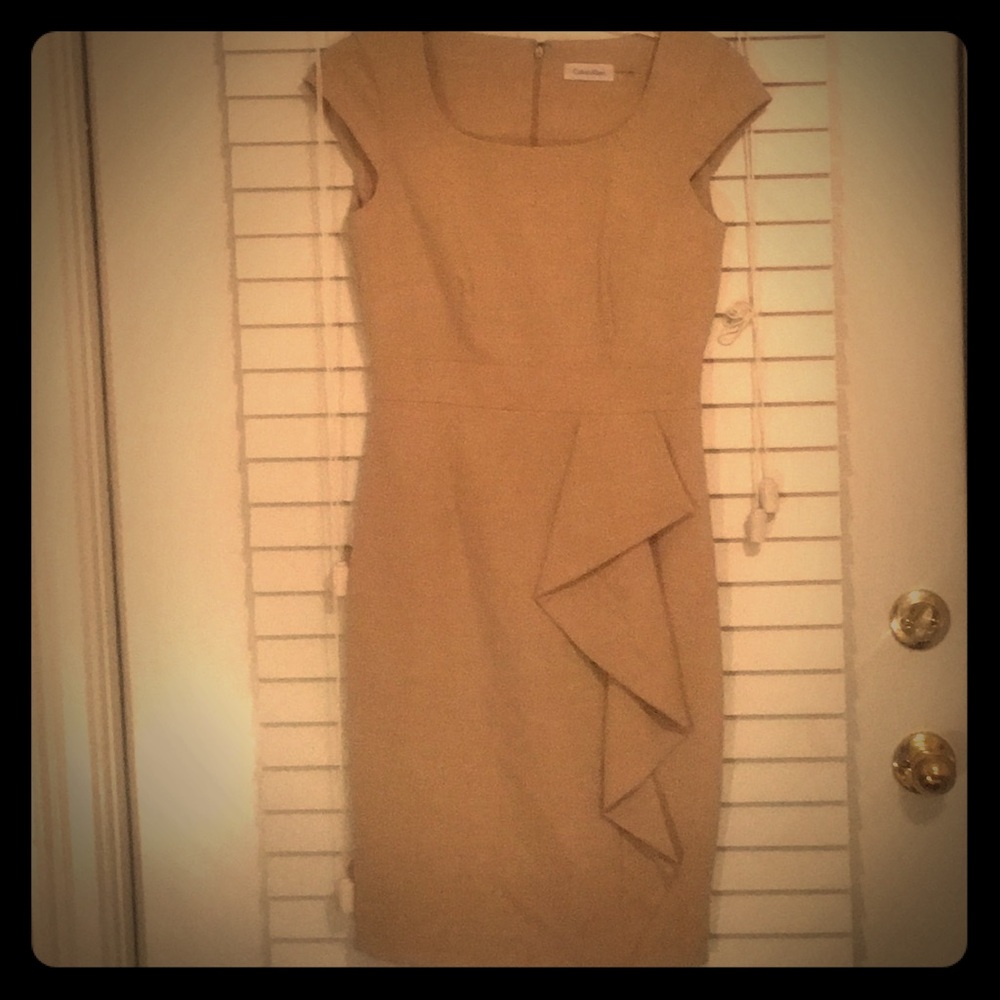 Calvin Klein Tan business Dress sz.2