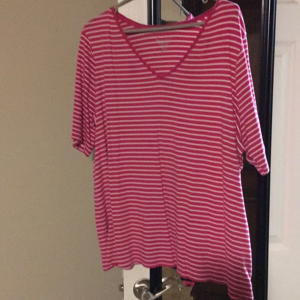 Tee by Lane Bryant--100% cotton-short sleeve