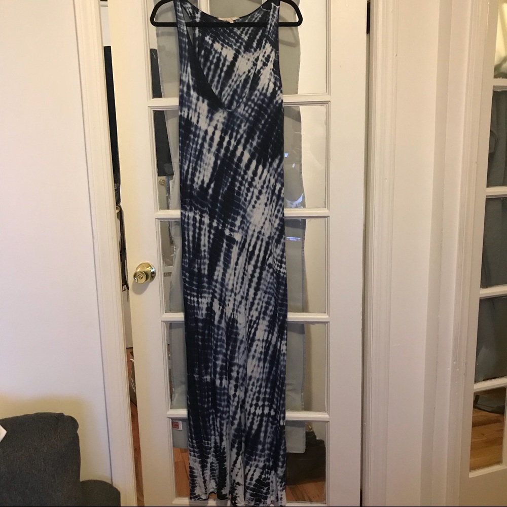 Soft by Joie cotton tie dye maxi dress — size m
