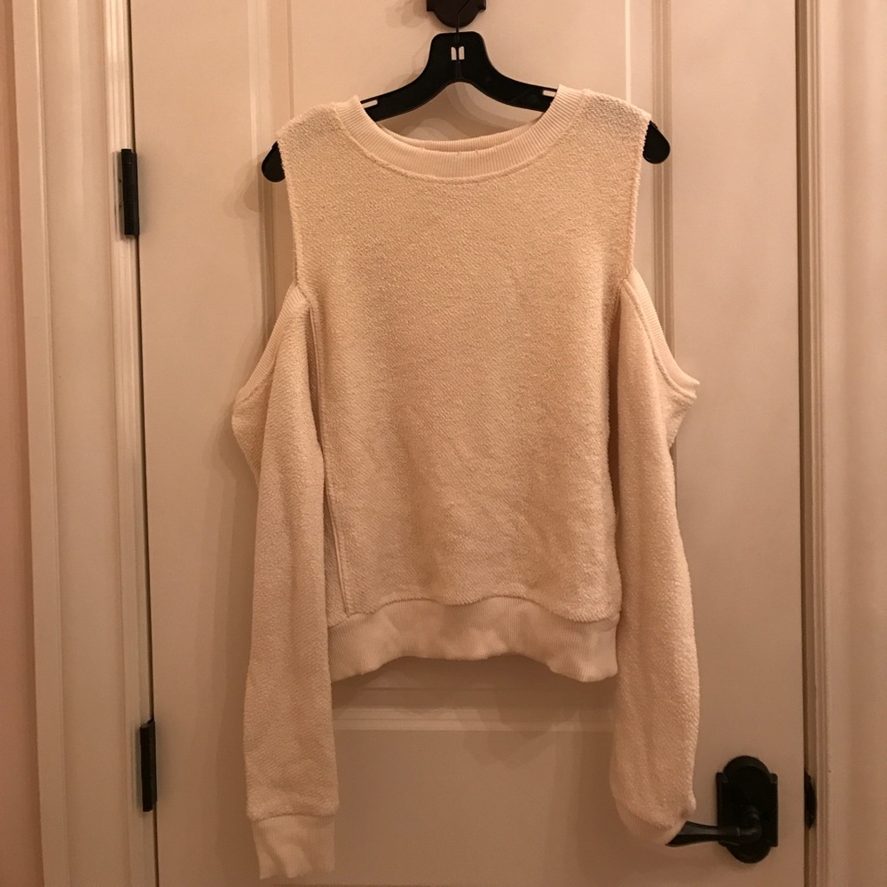 Cream sweater