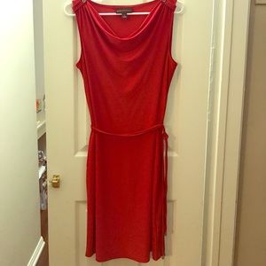 Classy simple red dress
