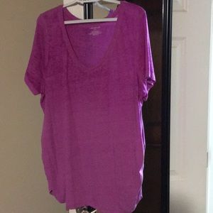 Short sleeve tee by Lane Bryant👚👚👚👚🌺🌺🌺