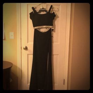 Two piece formal dress