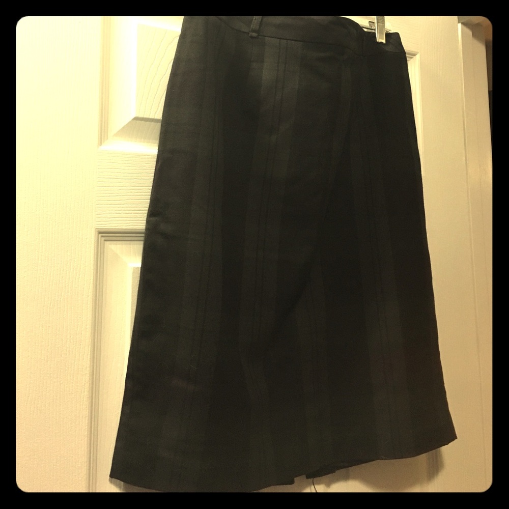 Fall/winter plaid pencil skirt