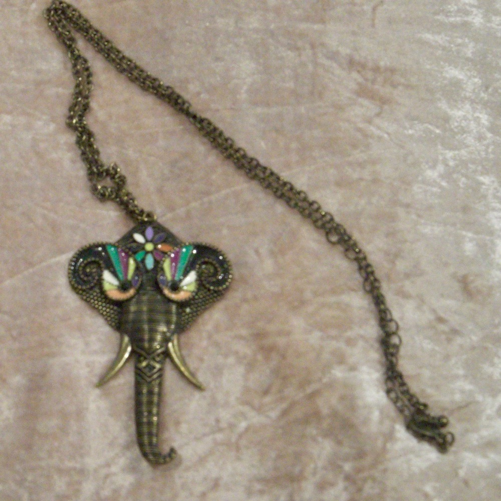 Elephant necklace
