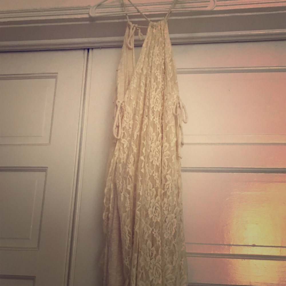 Free people lace dress.