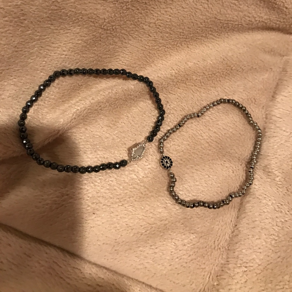 Sterling Silver Bead Bracelets - image 3