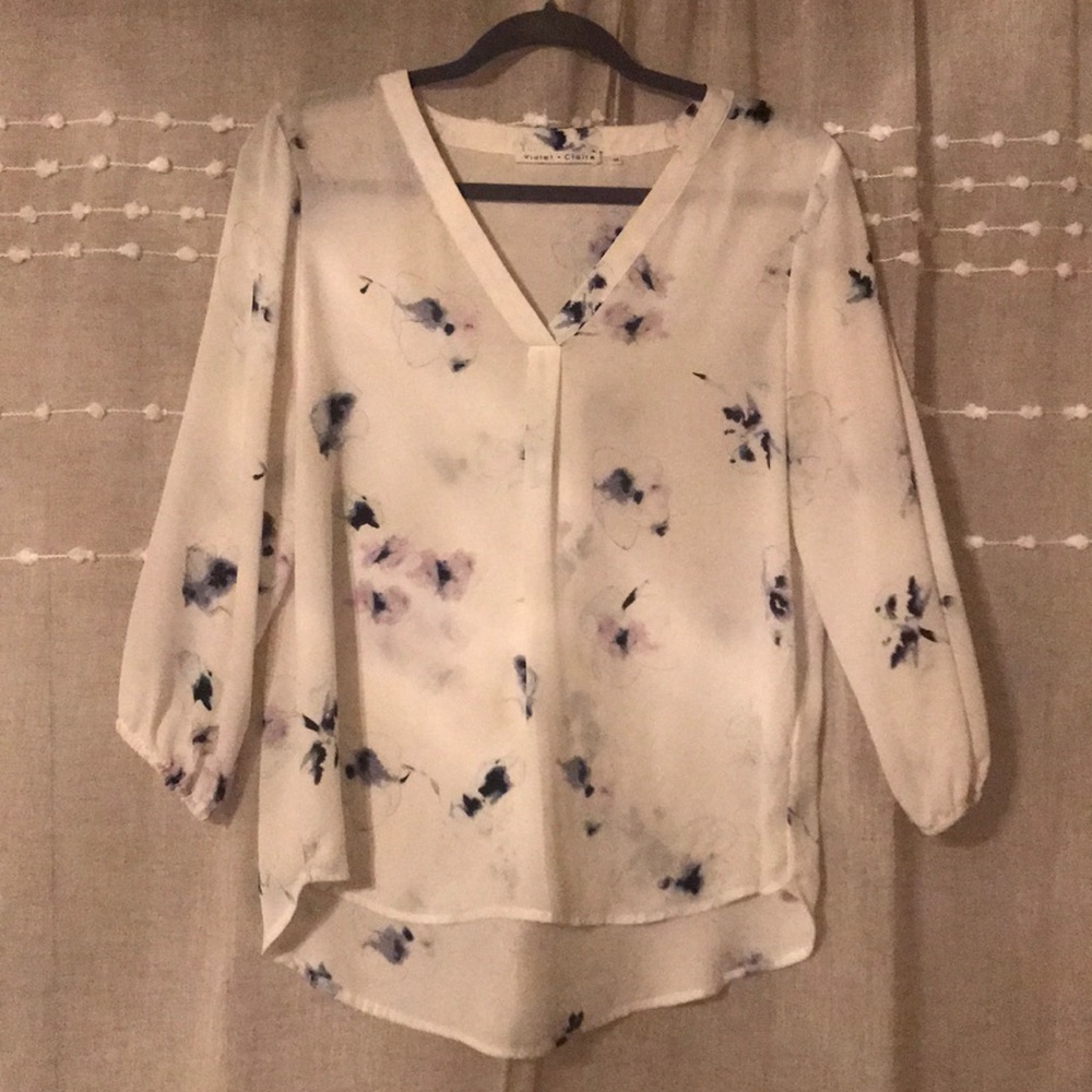 Violet + Claire blouse