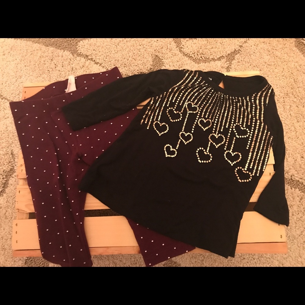 6 Month Toddler Girl Holiday Outfit H&M & Amy Coe