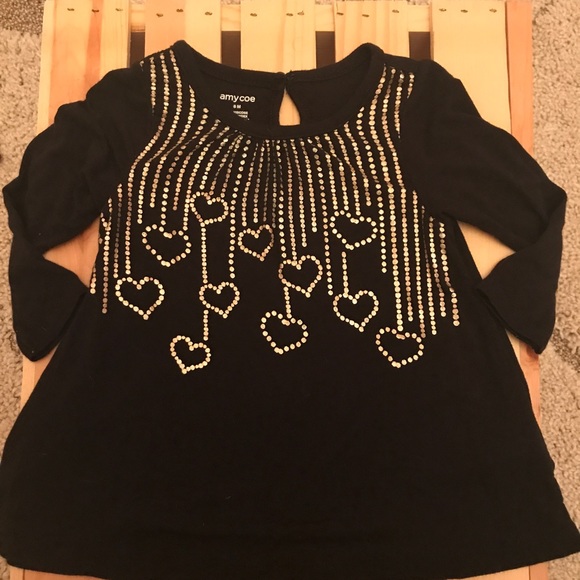 6 Month Toddler Girl Holiday Outfit H&M & Amy Coe - Picture 5 of 8