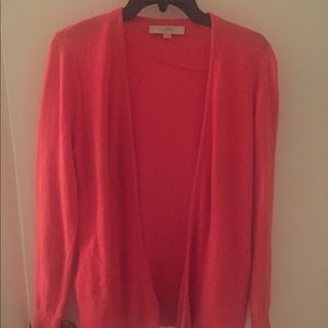 Open cardigan with pockets