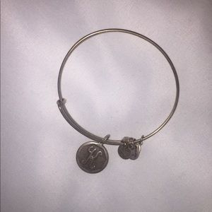 K pendant Alex and Ani bangle