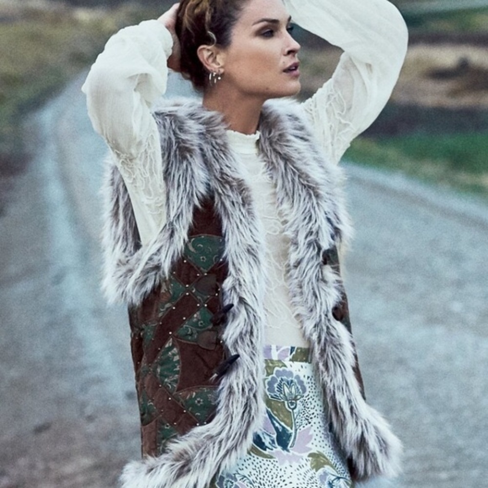 Free People Sterling Studded Vest