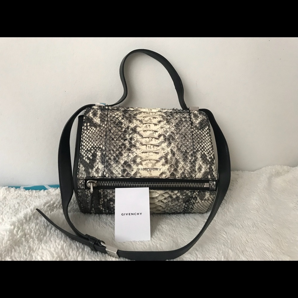 Givenchy Pandora Box Python Leather