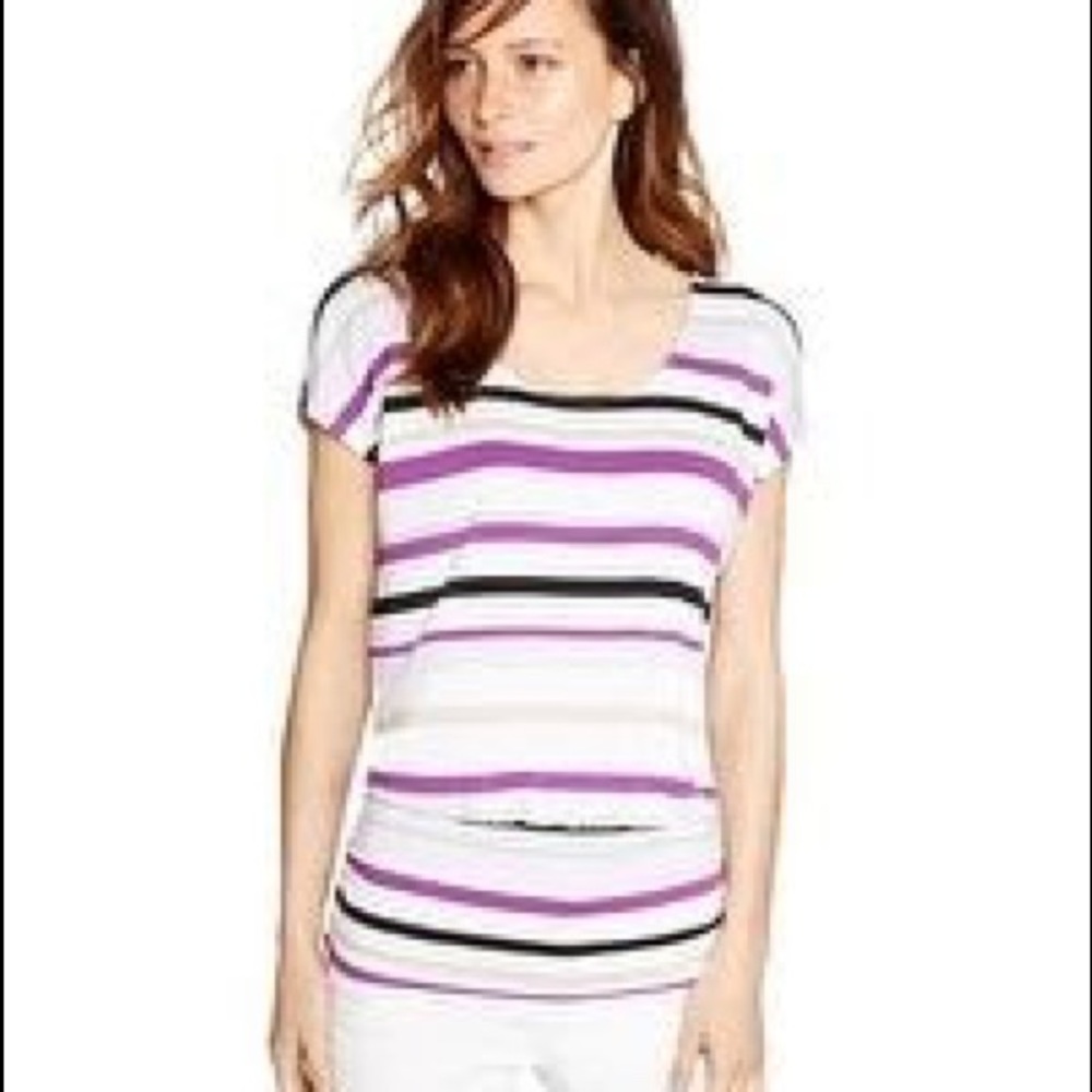 WHBM tunic with stripes