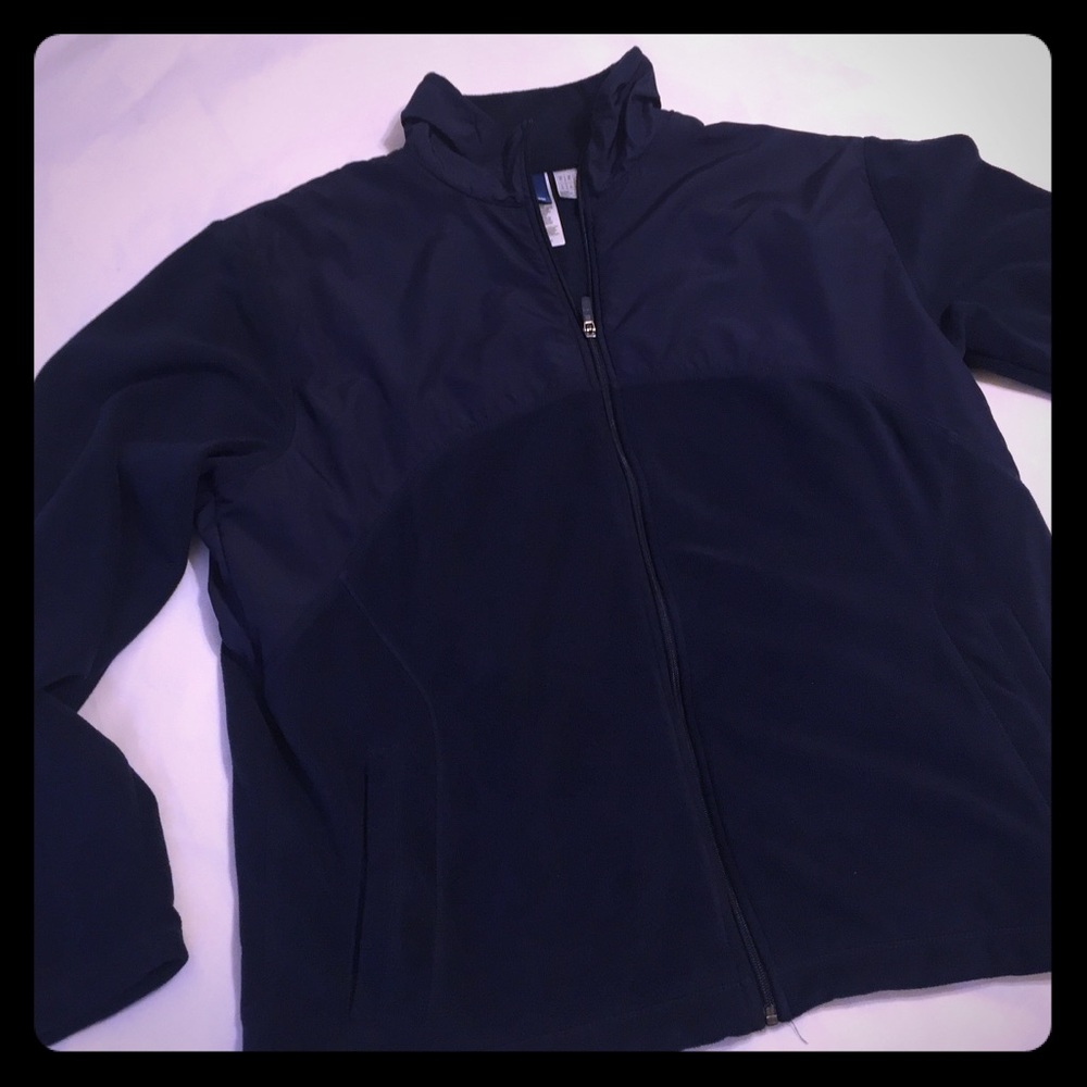 Reebok Navy fleece jacket. XL
