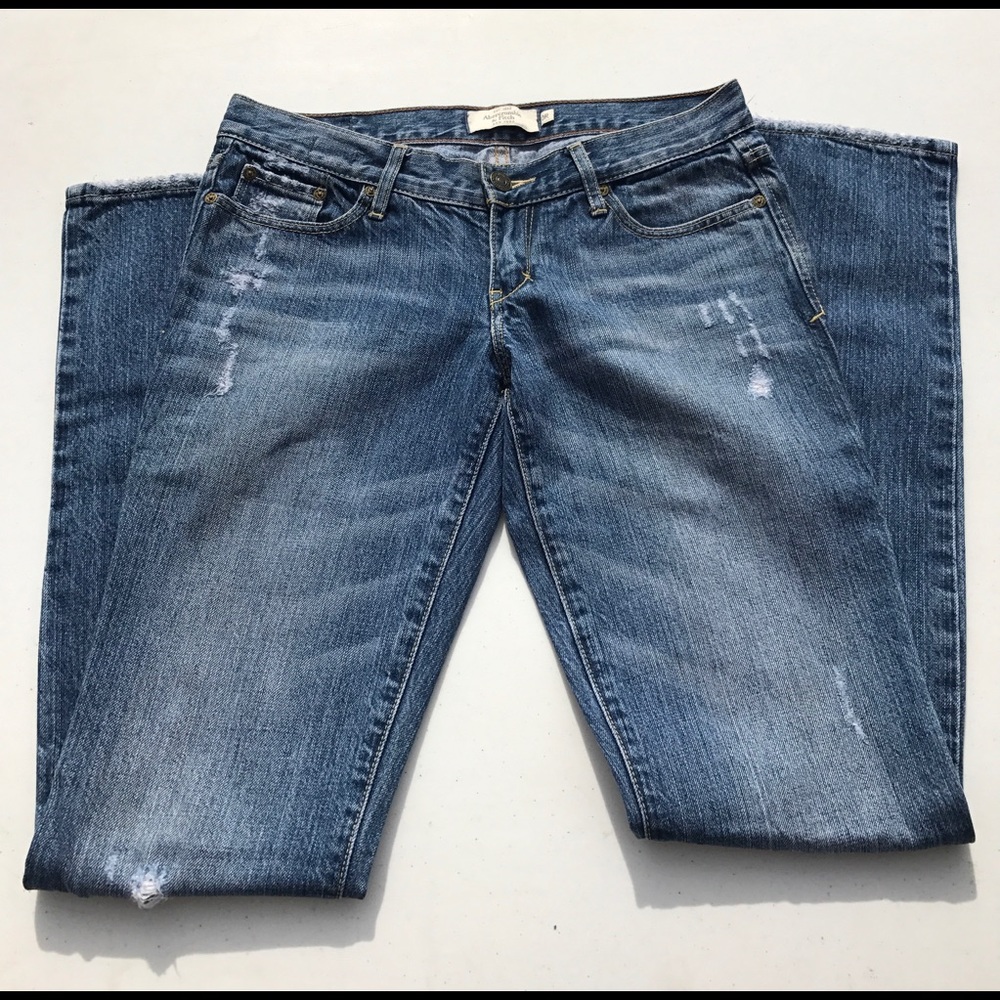 Abercrombie and Fitch Distressed Erin Jeans