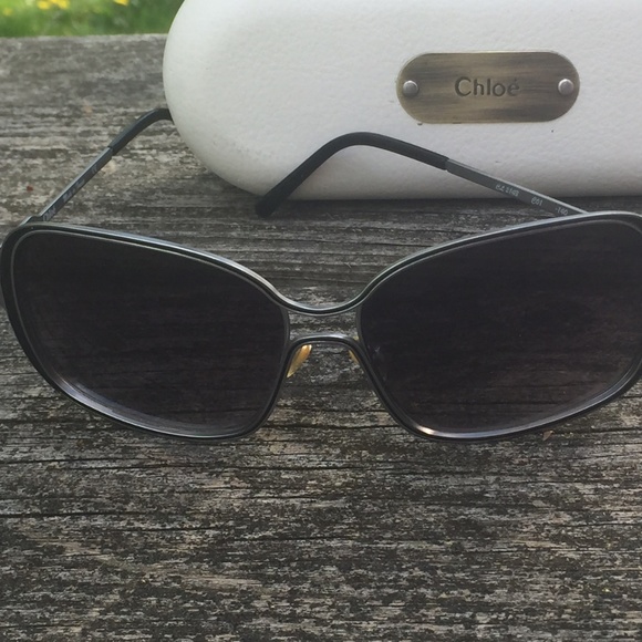 Chloe Black Sunglasses main image 5