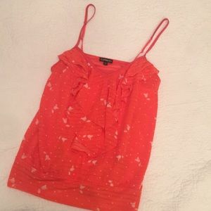 Express Coral Tank size Small new without tags