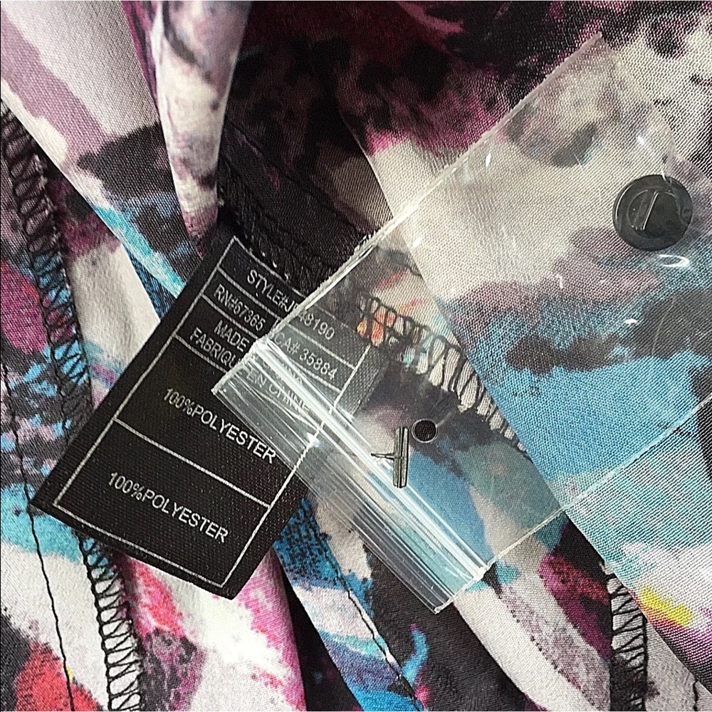 Jack Watercolor Print Halter Dress Size XS - Picture 8 of 8