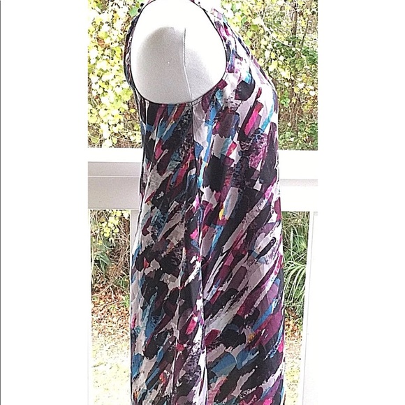 Jack Watercolor Print Halter Dress Size XS - Picture 4 of 8