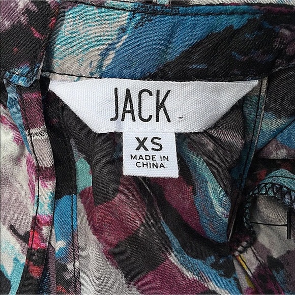 Jack Watercolor Print Halter Dress Size XS - Picture 7 of 8