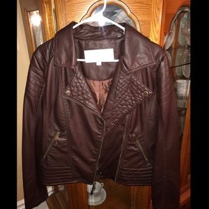 Brand New Jessica Simpson Faux Leather Jacket