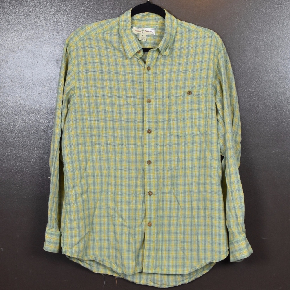 Men's TOMMY BAHAMA Button Shirt, Size Medium