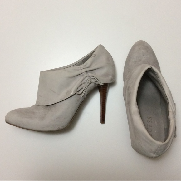 Distressed Leather Booties from Guess - Picture 2 of 8