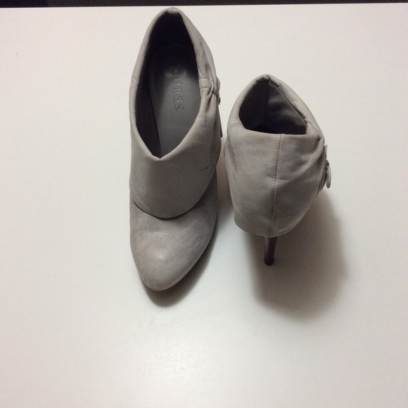 Distressed Leather Booties from Guess - Picture 5 of 8