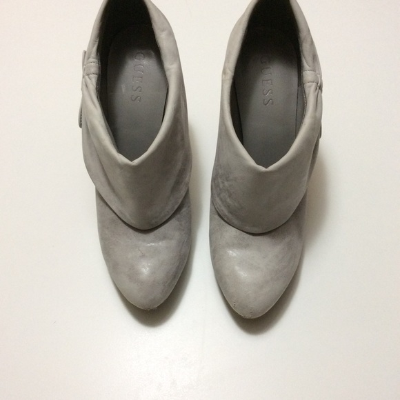 Distressed Leather Booties from Guess - Picture 8 of 8