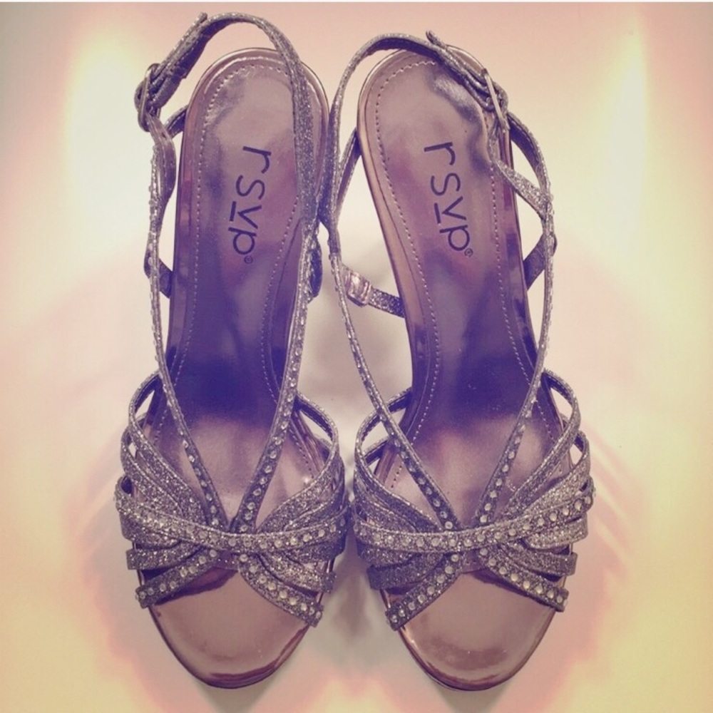 Sparkly Rhinestone Heels