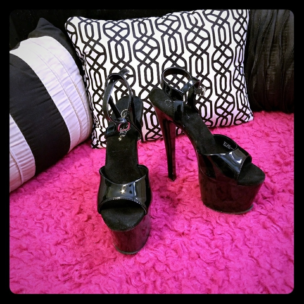 PLEASER Platform Heels