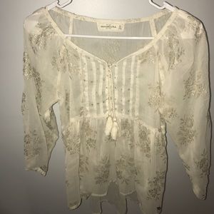 Abercrombie & Fitch Long Sleeve Top