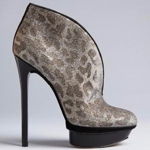 Brian Atwood shiny booties! Size 11