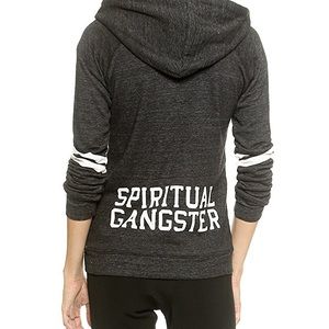 Spiritual Gangster Peace Love Zip Up Hoodie