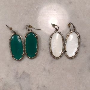 Two pairs Kendra Scott Earrings