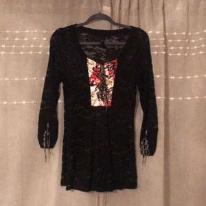 BKE Boutique lace top