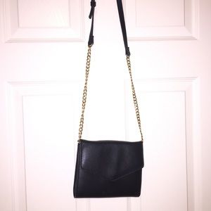 Black envelope crossbody