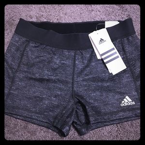 Adidas Techfit shorts- New! Size Medium