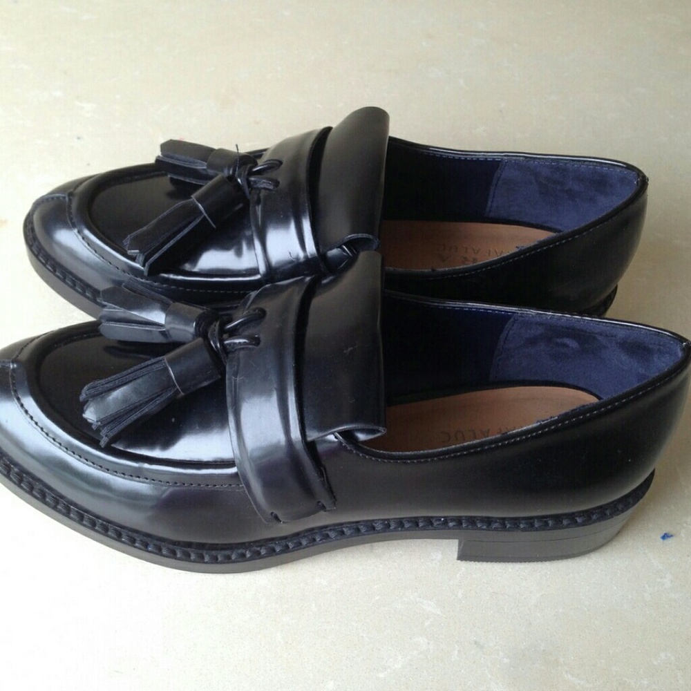 Zara Embellished Derby Shoes