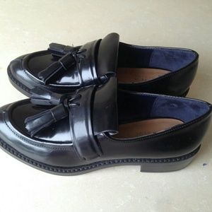 Zara Embellished Derby Shoes