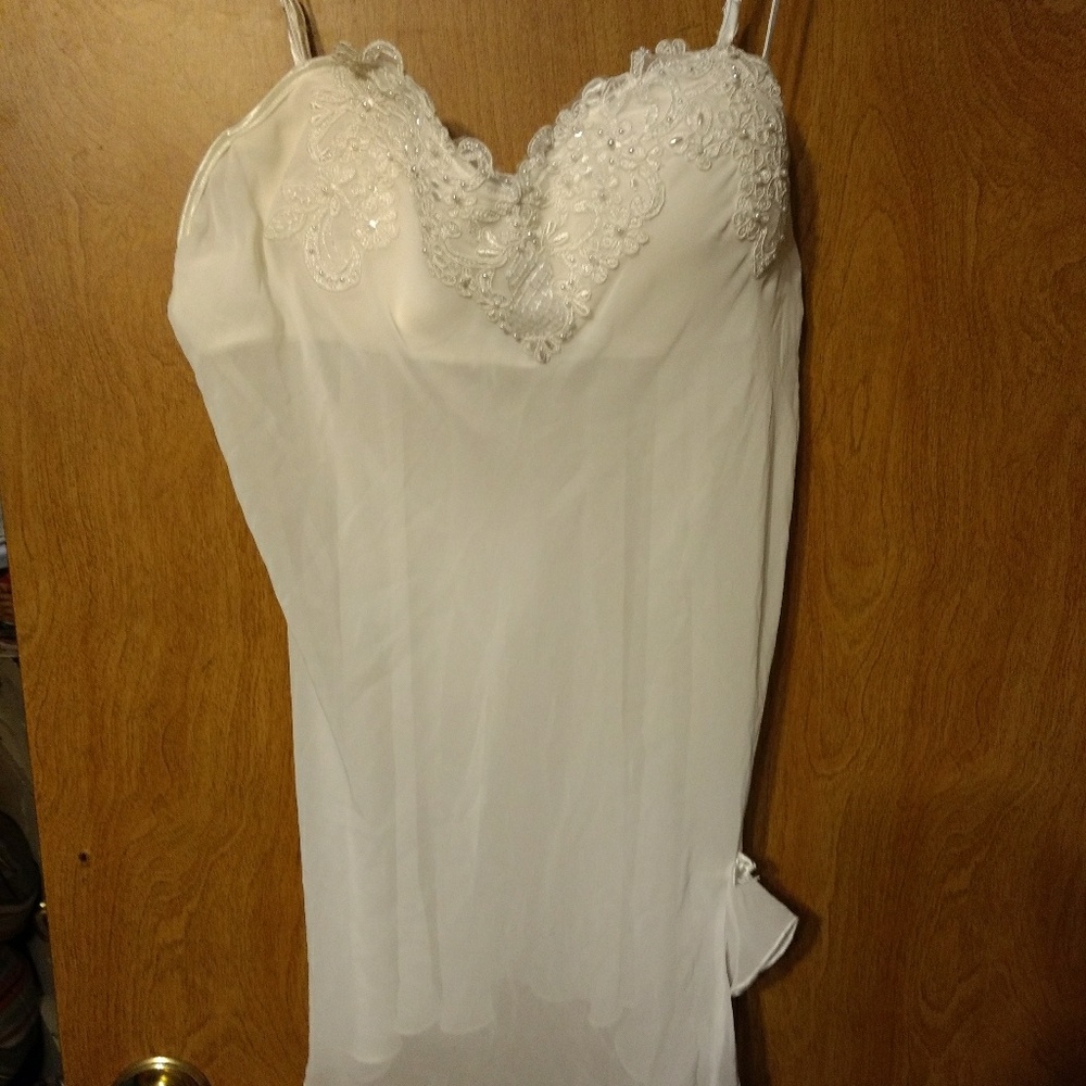 Linea Dontella ivory sheer Lingerie with thongs