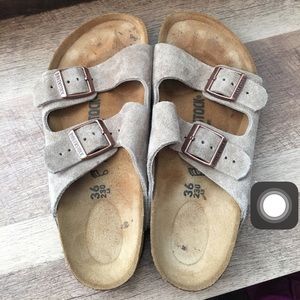 Tan Birkenstocks!!!