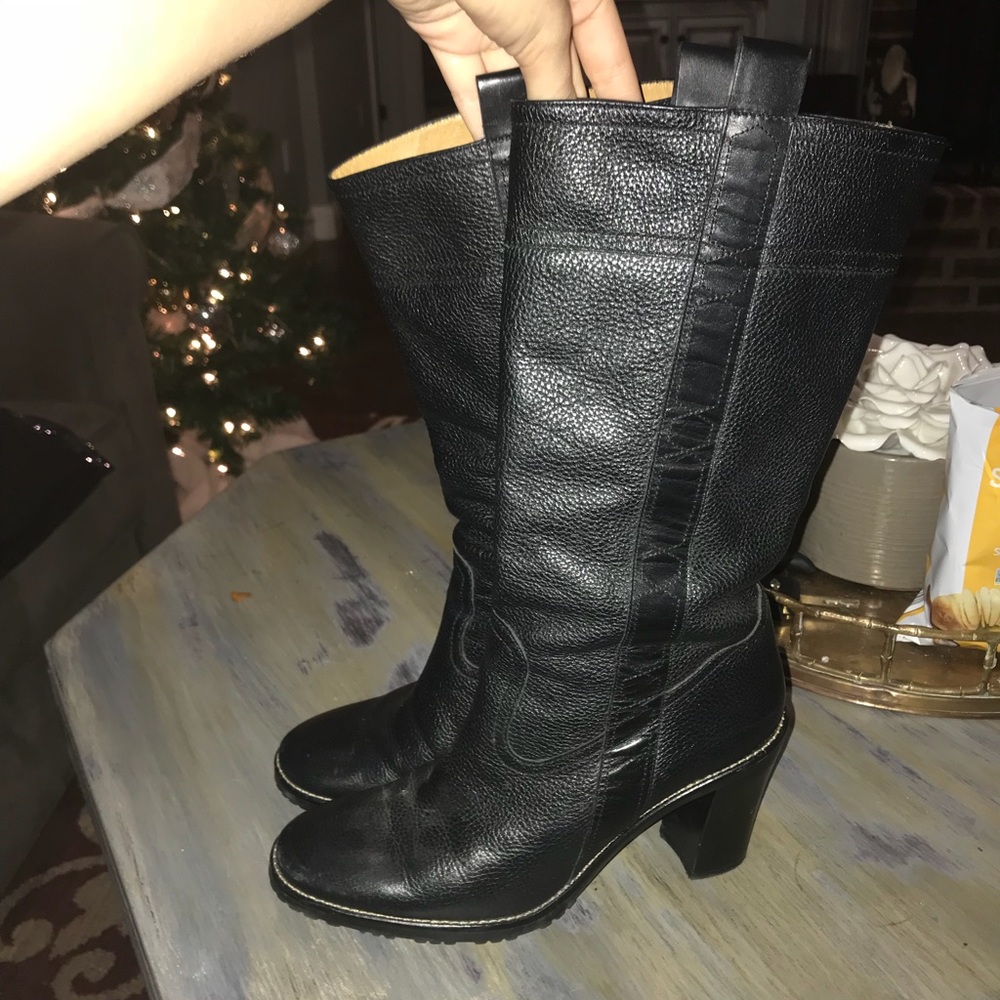 Super cute black boots. Size 9.5. Cole Haan