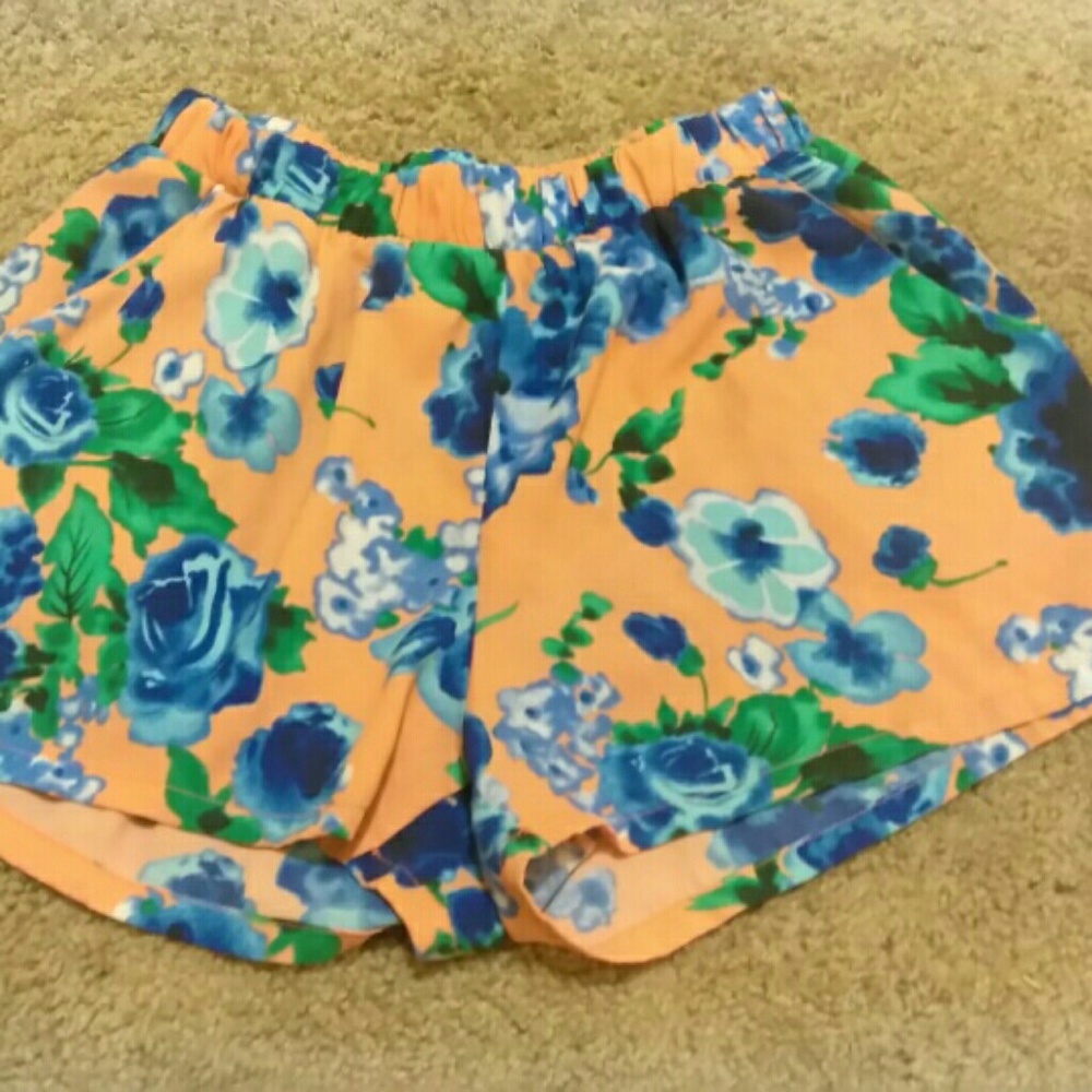 Floral shorts