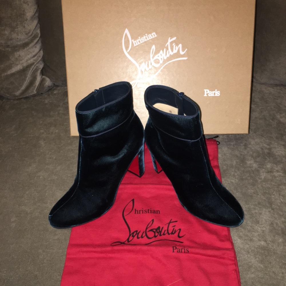 Christian Loubitin Booties