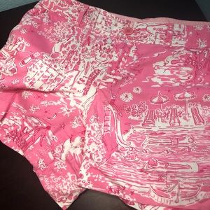 Lilly Pulitzer Callahan shorts size 12 skinny dip