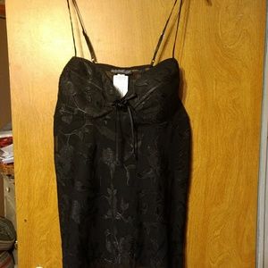 Cinema Etoile Black lingerie with thongs