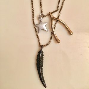 Lucky Brand Charm Necklace